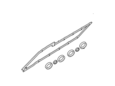 Ford XW4Z-6584-AB Gasket - Valve Rocker Arm Cover, Passenger Side
