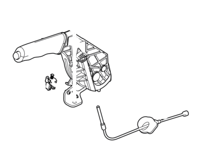 Ford 98AZ-2780-AA Lever Assembly - Parking Brake