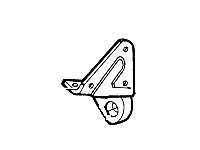 Ford E1TZ-3B095-B Mounting Bracket, Driver Side