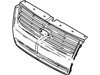 Ford 6L2Z-8200-DAA Grille - Radiator
