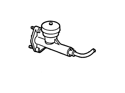 1987 Ford F-350 Clutch Master Cylinder - E3TZ-7A543-A