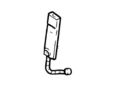 Ford F81Z-2561203-BBD Seat Belt Assembly, Driver Side