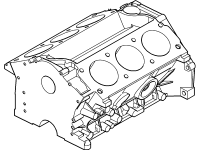 Ford 6F1Z-6009-AA Short Block