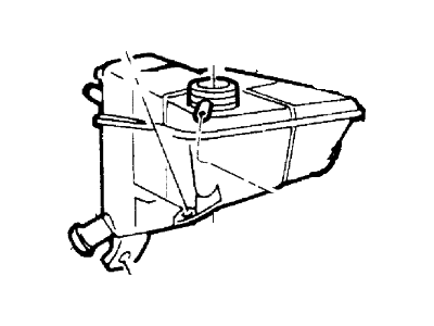 Mercury Coolant Reservoir - F8RZ-8A080-HA