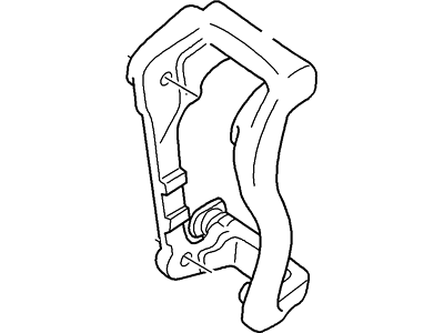 Lincoln 6W4Z-2B134-AA Caliper Support