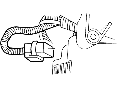 Ford Escort Battery Cable - F8CZ-14305-BA