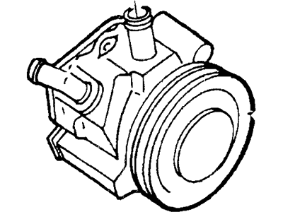 Ford E-150 Econoline Air Injection Pump - E5TZ-9A486-D
