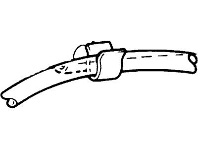 Ford 1S4Z-9A758-EA Throttle Cable