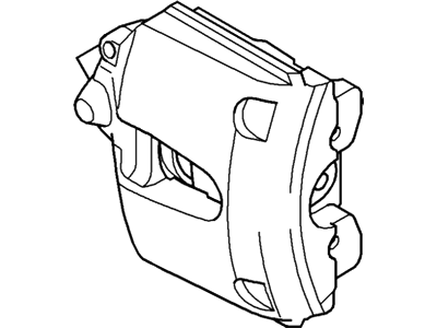 Ford 7T1Z-2B120-A Caliper Assy - Brake - Less Pads