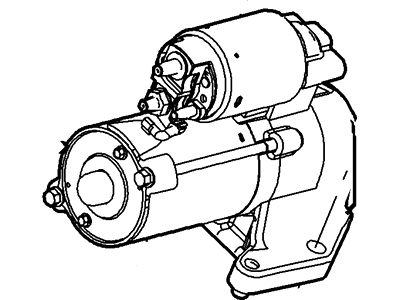 Mercury 5L8Z-11V002-AARM Starter Motor Assy