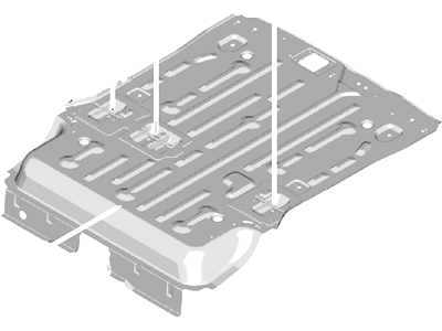 Ford FV6Z-6111215-B Pan Assy - Floor