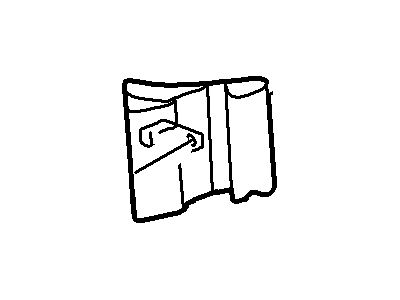Lincoln 5W4Z-5428608-A Fuel Door Retainer