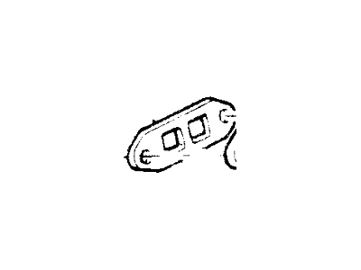 Ford EGR Valve Gasket - E6FZ-9D476-A