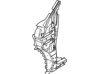 Ford 7T4Z-7802525-A Reinforcement, Driver Side