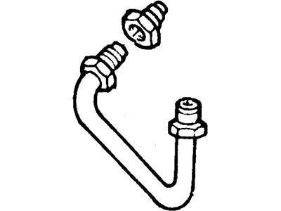 Ford E5TZ-9D477-B Tube - Egr Valve To Exhaust Manifld
