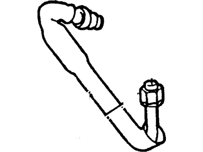 Ford -N801906-S51 Elbow - 19.0 Inverted Flex 3/4 Exhaust Pipe