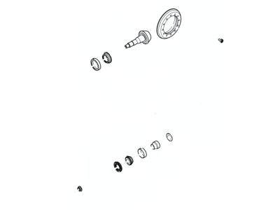 Ford BL3Z-4209-B Gear And Pinion Assy - Driving