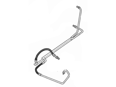 Mercury F4RZ-7890-FE Hose - Oil Cooler                  