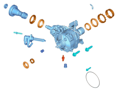 Ford G1FZ-7251-E Transfer Case
