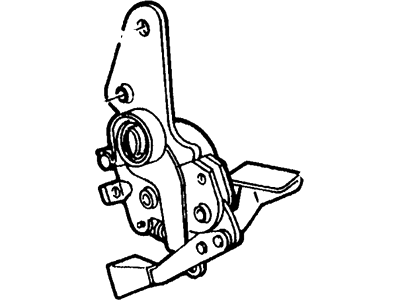 Ford XL2Z7862648AA Latch, Passenger Side