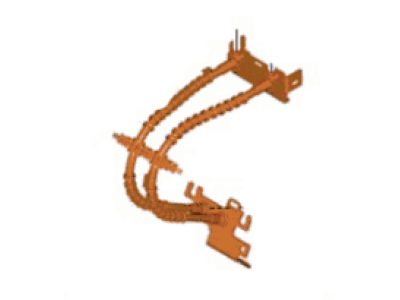 Ford HC3Z-2282-F Hose Assembly - Brake, Front