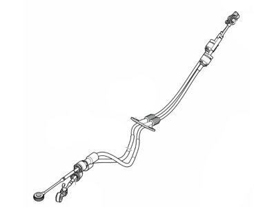 Ford BV6Z-7E395-AD Shift Control Cable
