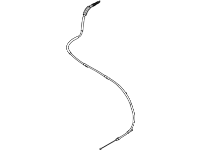 2007 Mercury Mountaineer Parking Brake Cable - 8L2Z-2A635-A