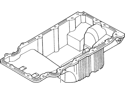 Ford F68Z-6675-BA Pan Assy - Engine Oil              