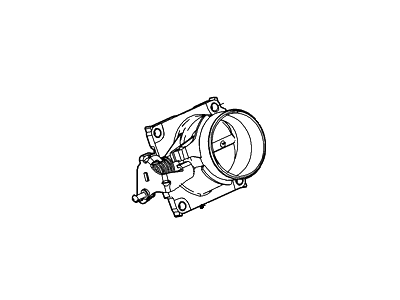 Mercury Throttle Body - 5L8Z-9E926-A
