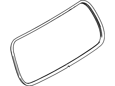 Mercury 6L2Z-7842084-AA Weatherstrip - Back Window