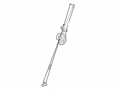 Ford 6L1Z-78611B68-BA Seat Belt Assembly, Passenger Side