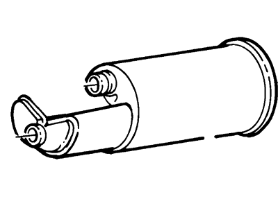 Ford F75Z-9D665-AC Vapor Canister Mount Bracket