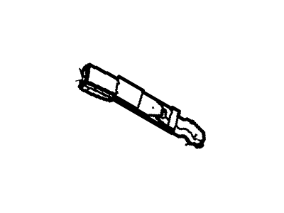 Ford 5L3Z-15611B70-AAC Buckle Assy - Seat Belt