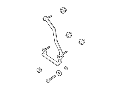Mercury F6AZ-5Z205-AA Compressor Mount Kit