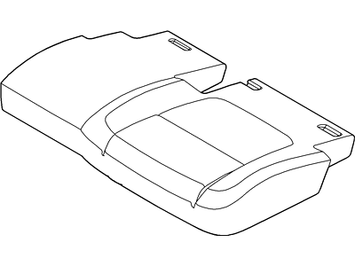 Ford DB5Z-7863804-CC Cover Assy - Rear Seat Cushion