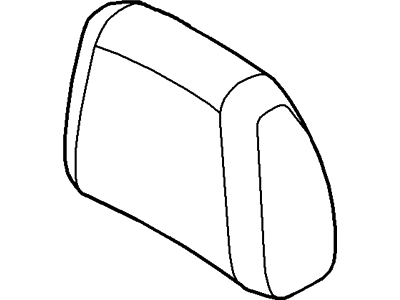 Ford BB5Z-78501A04-CB Cover Assy - Rear Seat Headrest
