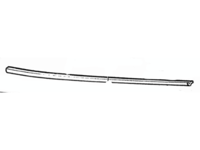 Ford F1ZZ-6121453-A Belt Weatherstrip, Driver Side
