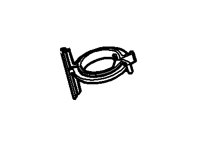 Mercury 4L3Z-7E381-AA Clip - Control Cable