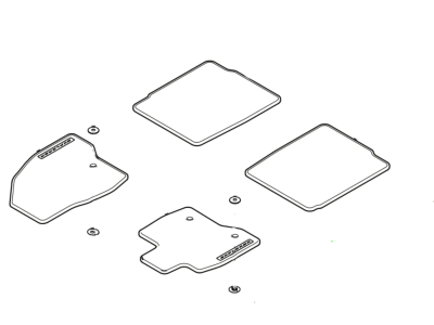 Ford HB5Z-7813300-AA Kit - Floor Contour Mat