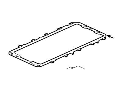 Mercury 2L3Z-6E078-CA Lower Gasket Kit