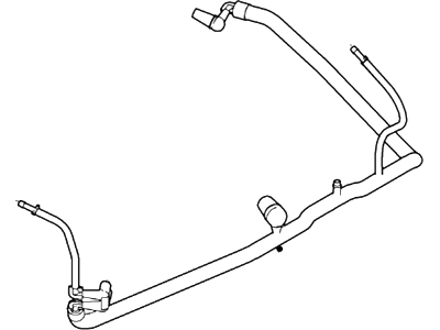 Ford 4L8Z-9D477-BA Tube - Egr Valve To Exhaust Manifld