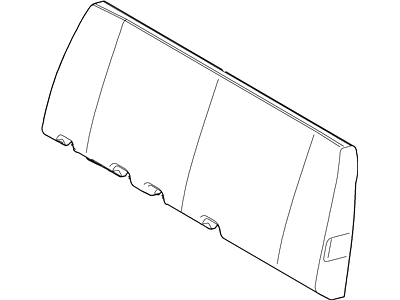 Ford 3C2Z-1666800-BA Pad - Rear Seat Back