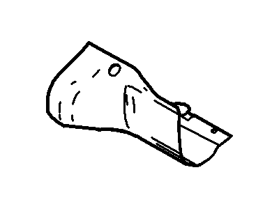 Mercury 2F2Z-3F540-AA Heat Shield