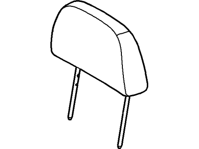 Ford BA1Z-78611A08-AG Head Rest Assembly