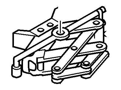 Ford F8DZ-17080-BA Jack Assy - Lifting