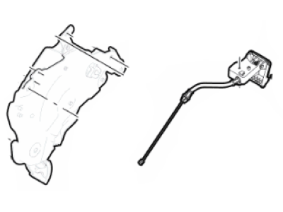 Ford GU9Z-2780-A Lever Assembly - Parking Brake