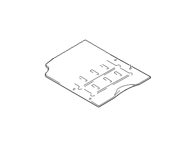 Ford Oil Pan Baffle - XW4Z-6687-AA