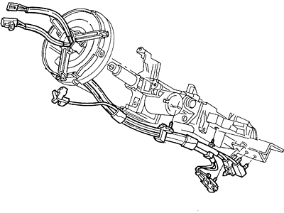 Mercury Clock Spring - F4AZ-14A664-A
