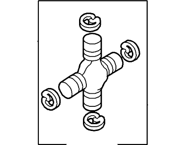 Ford F5TZ-4635-A Joint Assy - Universal