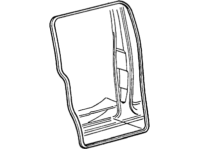 1998 Ford Windstar Door Seal - F78Z-16253A10-A
